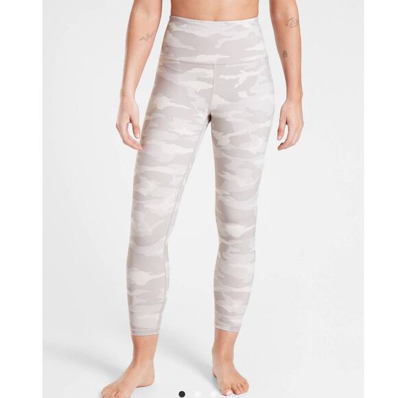 NWT Athleta Elation Camo 7/8 Tight Leggings - 2X - Taupe Camo - 2X - Picture 1 of 4